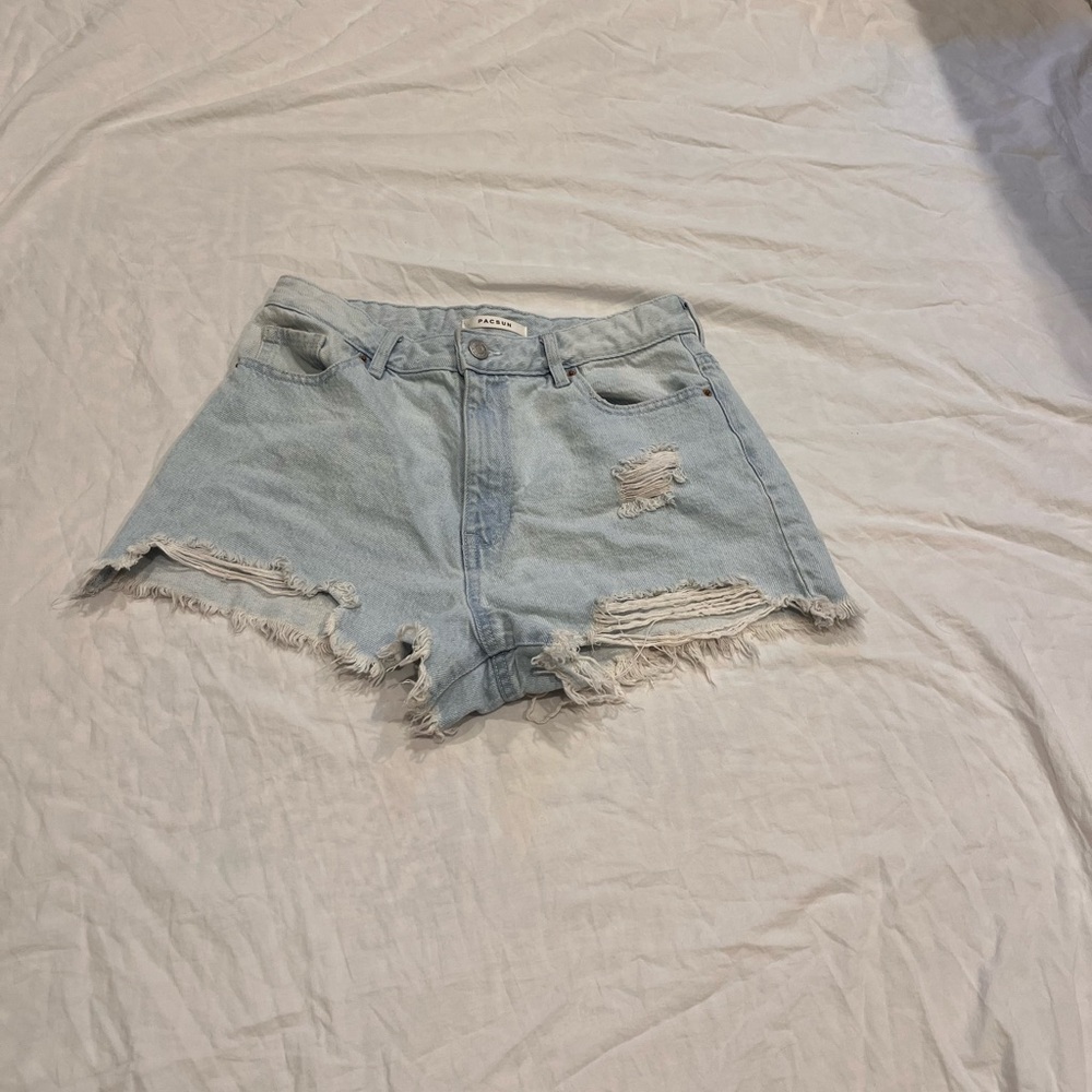 pacsun light shorts (high rise festival)